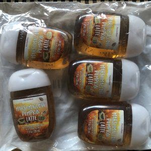 Bath & Body Works PocketBac-Marshmallow Pumpkin Latte-Lot of 5